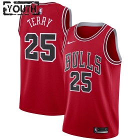 NBA Chicago Bulls Trikot Dalen Terry 25 Nike 2022-23 Icon Edition Rot Swingman - Kinder
